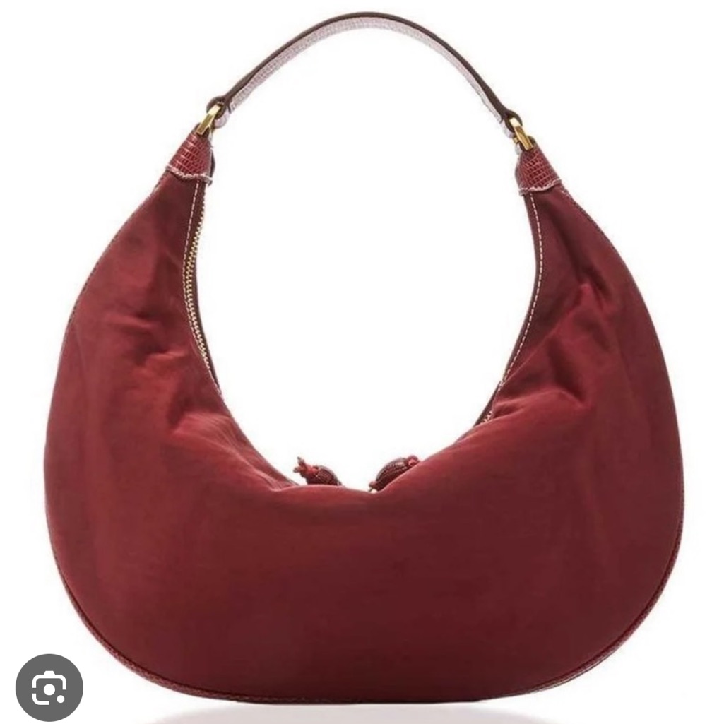Like New Staud Sasha Bag, Raspberry